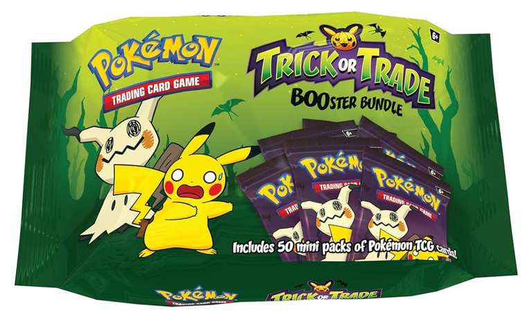 Karty Pokémon: Trick or Trade BOOster Bundle