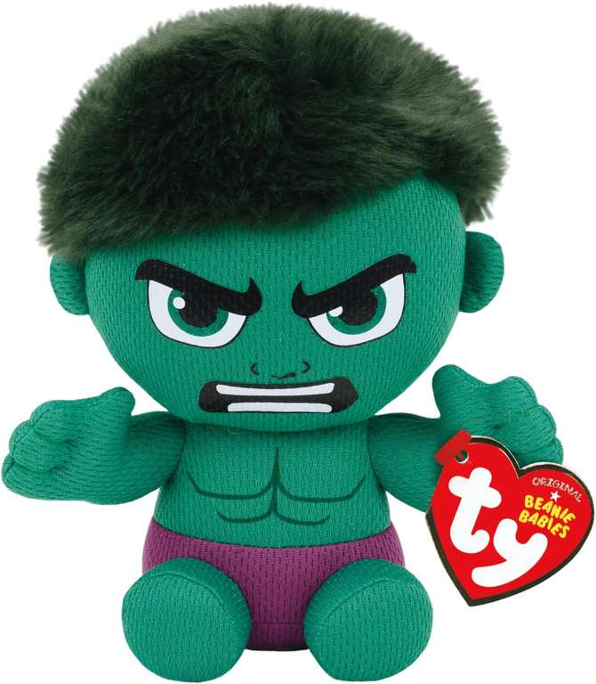 Ty Beanie Babies Marvel Hulk Maskotka 15Cm