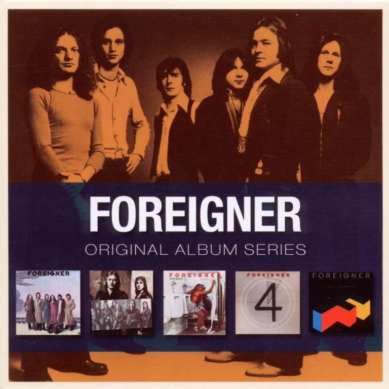 5x CD Foreigner Original Album Series