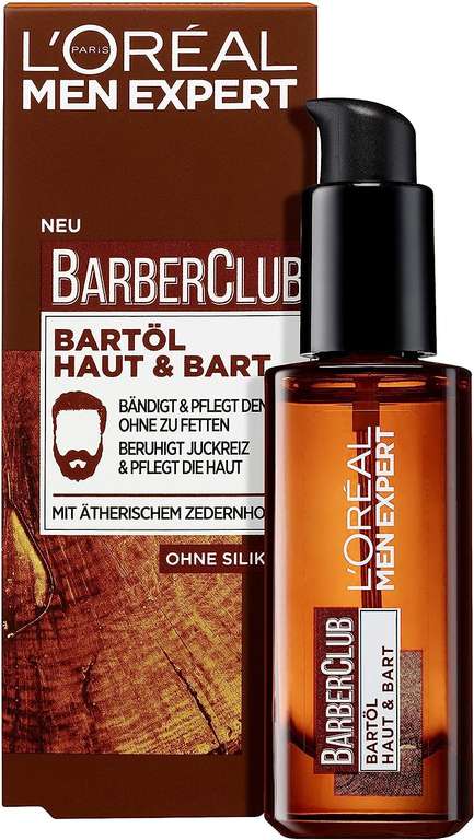 L'Oréal Men Expert Barber Club Zestaw do Pielęgnacji Brody - szampon + olejek