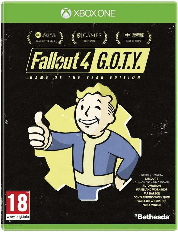 Gra Fallout 4 G.O.T.Y. Xbox VPN Argentyna