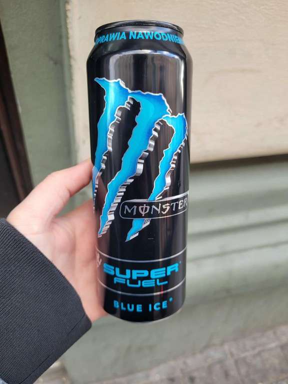 Żabka Monster Super Fuel Blue Ice