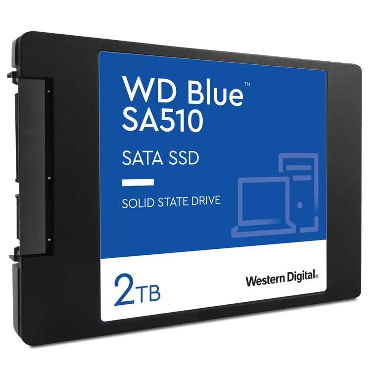 2 x dysk WD Blue SA510 SATA SSD WDS200T3B0A 2TB w obudowie 7 mm/2,5" @ Western Digital