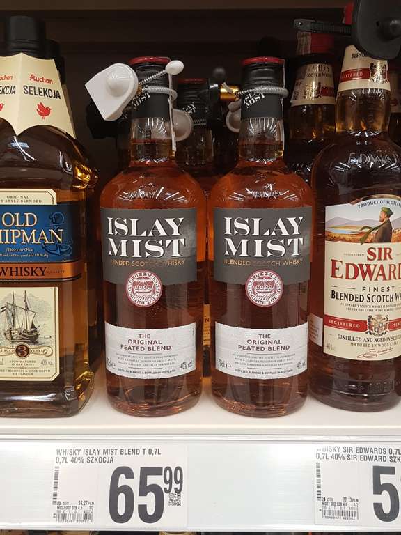 Whisky Islay Mist 0,7l @ Auchan (Warszawa-Ursynów)