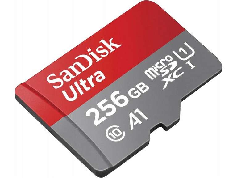 Karta pamięci SANDISK microSD 256GB 120MB/s + adapter SD