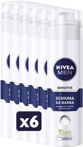 Pianka do golenia Nivea Men Sensitive 6x200ml