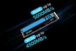Dysk SSD Lexar NM710 1 TB, dysk SSD M.2 4.0 NVMe, odczyt do 5000 MB/s, zapis 4500 MB/s | Amazon | 36,58€ | Morele 179zł z kodem SCHOOL23