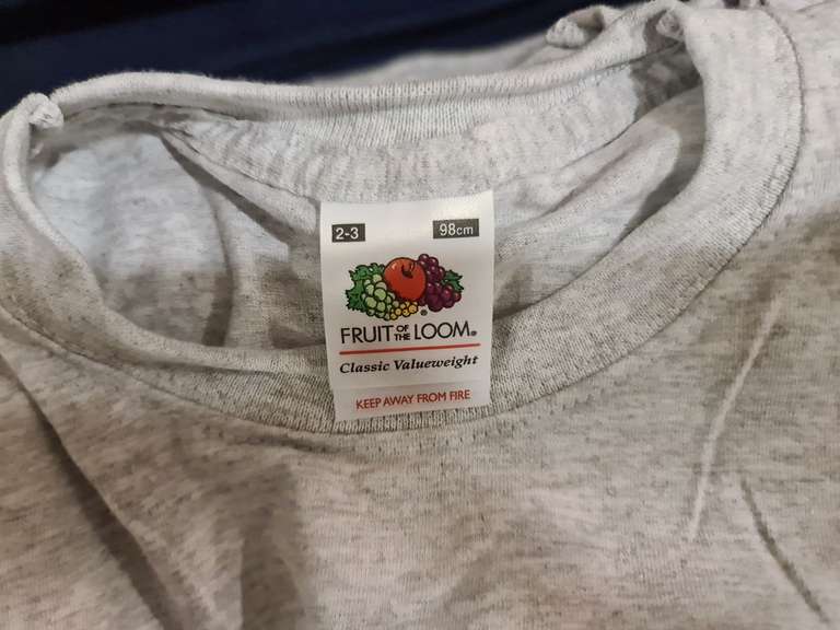 Koszulka dla dziecka, t-shirt Fruit of the Loom, 100% bawełna w NS Toruń