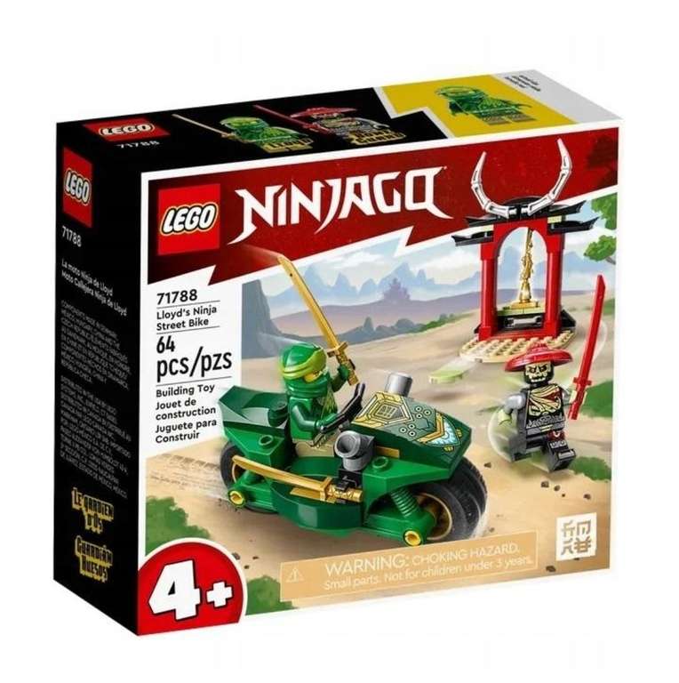 LEGO 71782 Ninjago - Smok Ziemi Cole'a oraz 71781 i 71788 Allegro Days