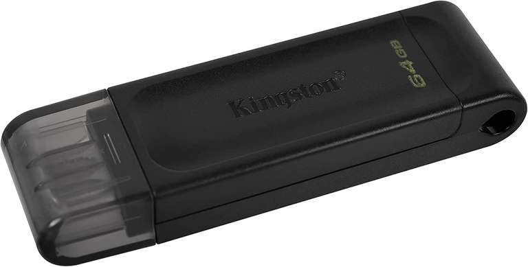 Pendrive USB-C Kingston DataTraveler 70, DT70/64GB USB-C - zapis/odczyt 20-30/100 MB/s - darmowa dostawa Prime