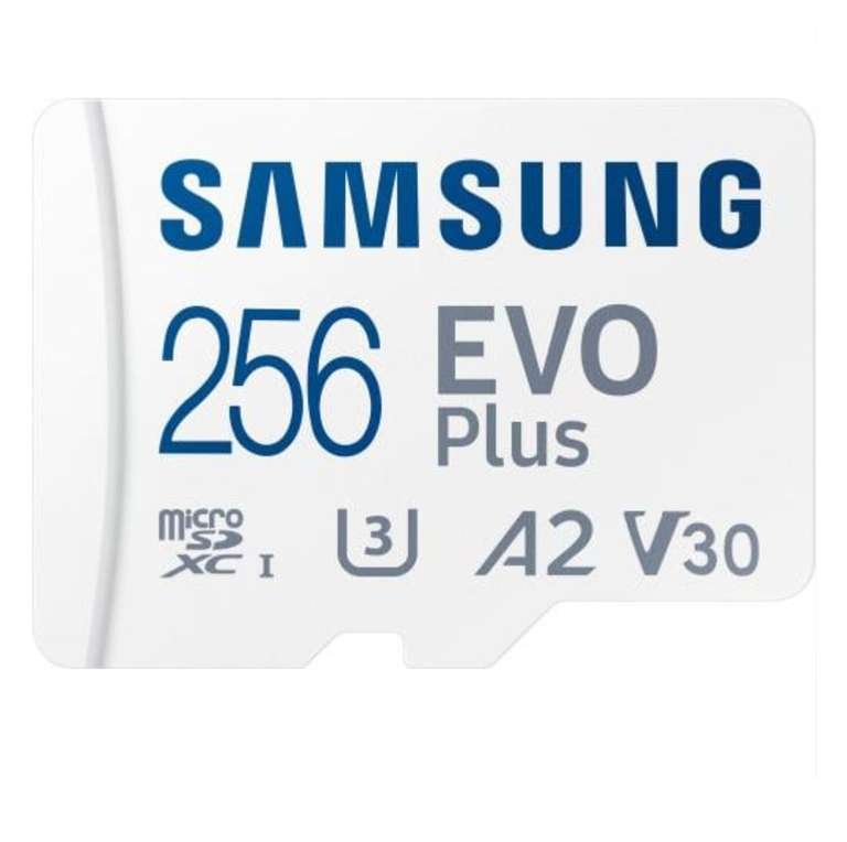 Karta pamięci Samsung EVO Plus 2021 MicroSDXC 256 GB Class 10 UHS-I/U3 A2 V30