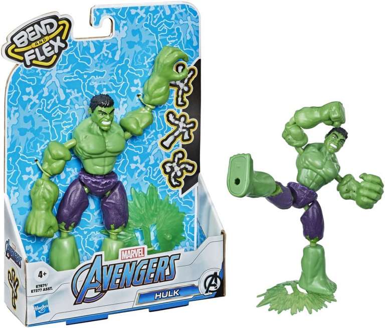 Figurka Marvel Bend and Flex Hulk