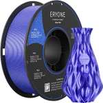 ERYONE Błyszczący filament PLA do drukarki 3D, 1,75 mm, tolerancja: ± 0,03 mm, 1 kg/szpula, niebieski