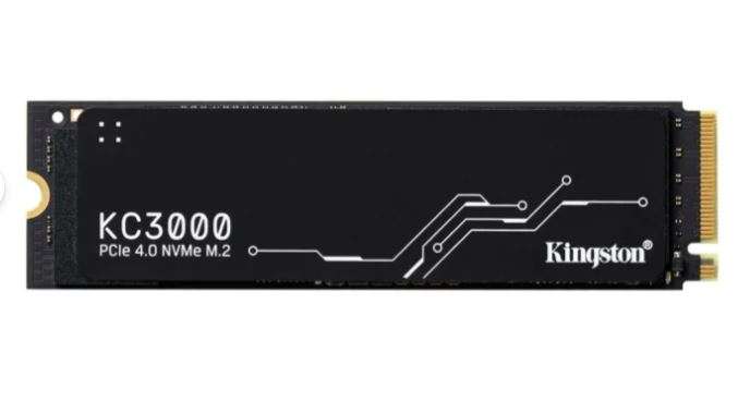 Dysk SSD Kingston 1TB M.2 PCIe Gen4 NVMe KC3000, kompatybilny z PS5