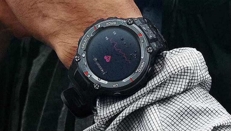 Smartwatch GPS AMAZFIT T-Rex Pro Meteorite Black