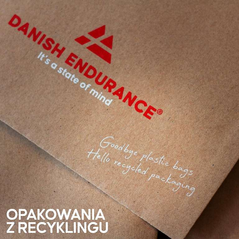 DANISH ENDURANCE 3-PACK Sportowe Bokserki Męskie, Profesjonalna Bielizna Termoaktywna,