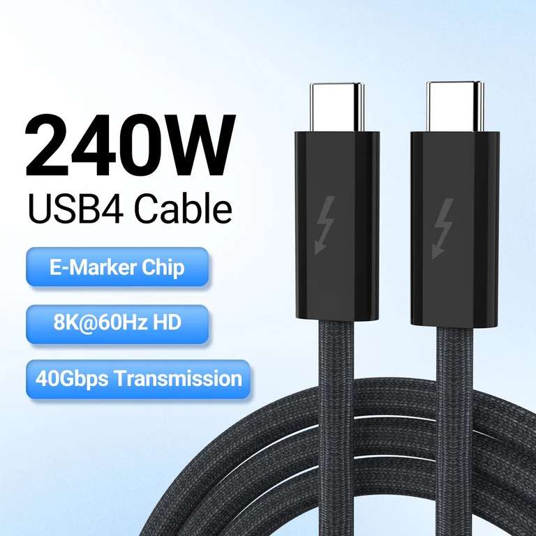 Kabel USB 4.0 240W