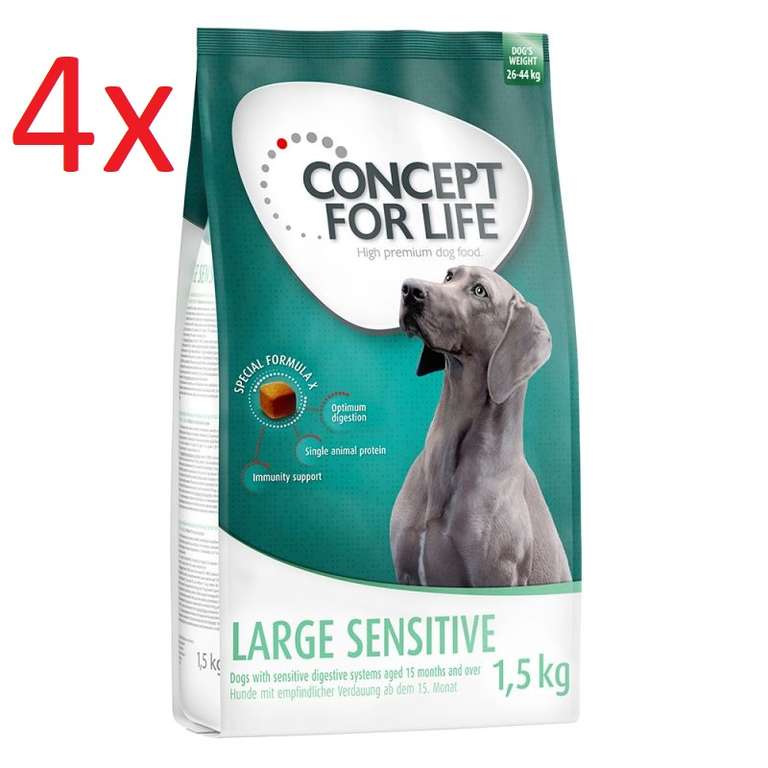 Karma Concept for Life Large Sensitive (4x 1.5kg)