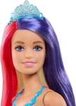 Lalka Barbie Dreamtopia Tęczowa Sukienka - Lalka z włosami do czesania GTF38 @ Amazon