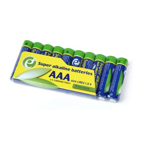 Baterie AAA LR3 GEMBIRD Super Alkaline (10 szt.) | Darmowy odbiór w sklepie