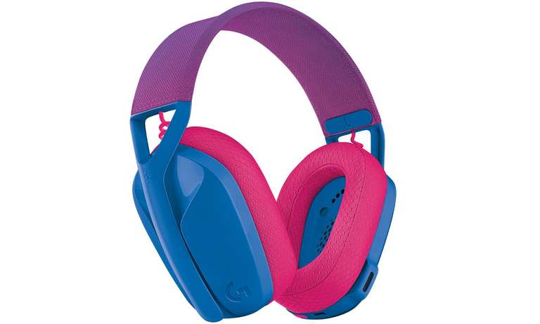 Słuchawki Logitech G435 różowo-niebieskie