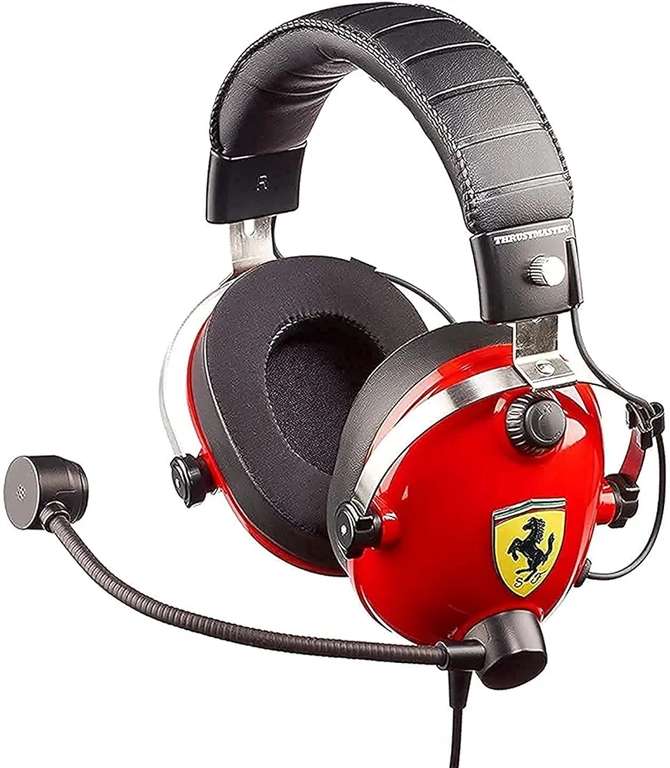Słuchawki Thrustmaster T.Racing Scuderia Ferrari - for PS5 / PS4 / Xbox Series X,S / Xbox One / PC / Switch | Amazon