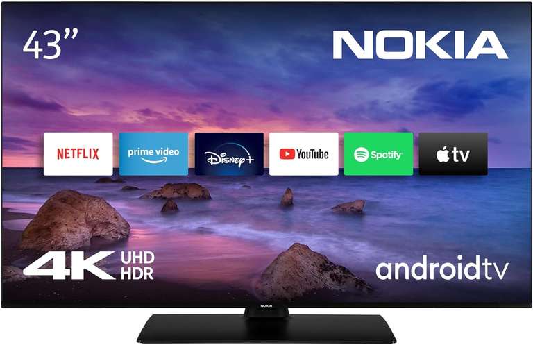 Smart TV Nokia 43 Cali (108 cm) 4K UHD DVB-C/S2/T2