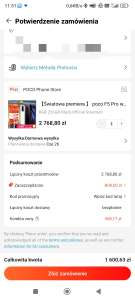 Smartfon Xiaomi POCO F5 PRO 8/256 - kod w aplikacji MAY30