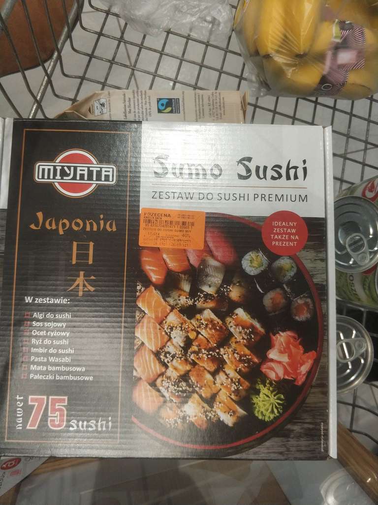 Zestaw do sushi Miyata 75szt - Auchan Janki