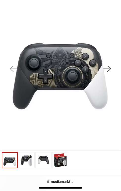 NINTENDO Switch Pro Controller The Legend of Zelda: Tears Of The Kingdom Edition