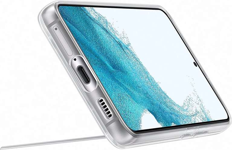 Etui SAMSUNG Clear Standing Cover do Galaxy S22, z prime dostawa 0zł (obniżka na amaz, ME, AVANS) lub za 4,99 Etui Samsung do Galaxy A72