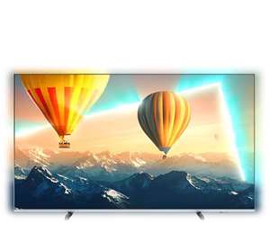 Telewizor Philips 55PUS8057 (55", LED 4K, Android TV, Ambilight x3, Dolby Atmos) - Promocja TV Express - więcej modeli w opisie @ x-kom