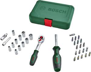 Bosch Zestaw wkładek do kluczy nasadowych 1/4" 34 sztuki 1600A02BY1