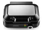 Gofrownica Transa Electronics TwoWaffles czarny 1500 W (regulacja temperatury, 2 duże gofry) @ Allegro