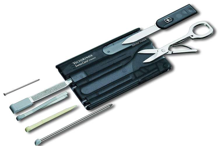 Victorinox SwissCard Classic (nożyczki, szpilka, pilnik, miarka, długopis itd.) @ Amazon