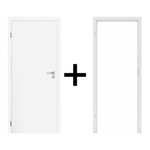 Invago Norma Decor - drzwi pokojowe, przylgowe, białe (70,80,90cm i WC) + ościeżnica (darmowa dostawa kurierem) @ podłogi-drzwi.pl