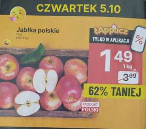 Jabłka polskie kg @Delikatesy Centrum