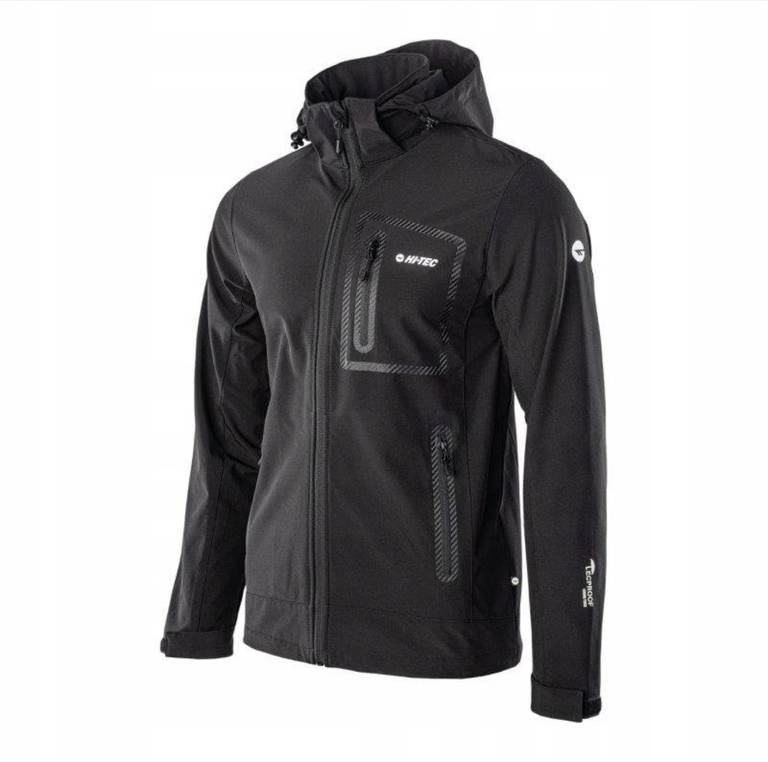 Kurtka męska Hi-Tec softshell z kapturem Nikolas r. L