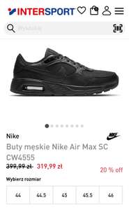 Buty męskie Nike Air Max SC CW4555 rozm. 44-46