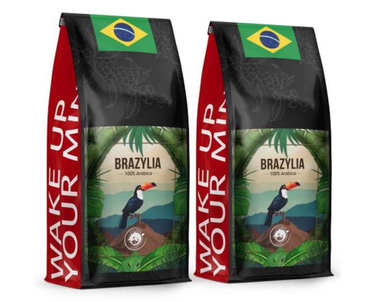 Kawa ziarnista Brazylia 2 kg świeżo palona Blue Orca Coffee (oraz wiele innych kaw z tej palarni w promocji)