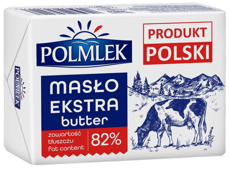 Masło ekstra Polmlek 82% tł. 200g przy zakupie 3 szt. Lidl