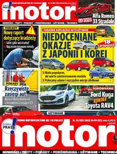 Prenumerata roczna 53 numery tygodnika "Motor” [tygodnik, jeden z najdłużej wydawanych tytułów motoryzacyjnych na świecie.]