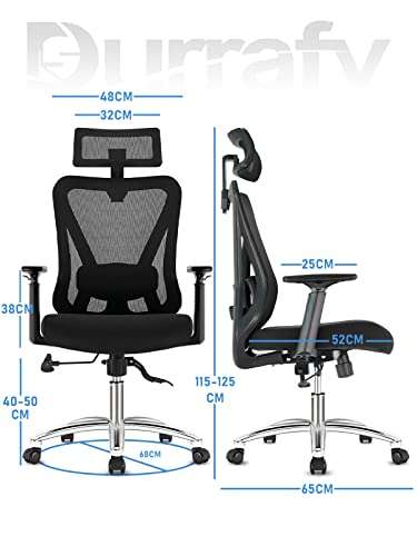 Krzesło / fotel ergonomiczny Duraffy