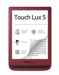 PocketBook Touch Lux 5 (628) Ruby Red + 60 dni Legimi + 1100 ebooków GRATIS!