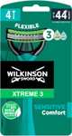 Wilkinson Sword Xtreme 3 Sensitive Jednorazowe Maszynki do Golenia, 4 szt.