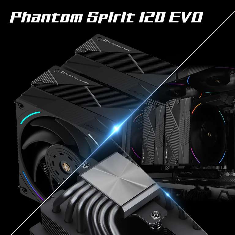 Chłodzenie procesora Phantom Spirit 120 EVO RGB 47.05€
