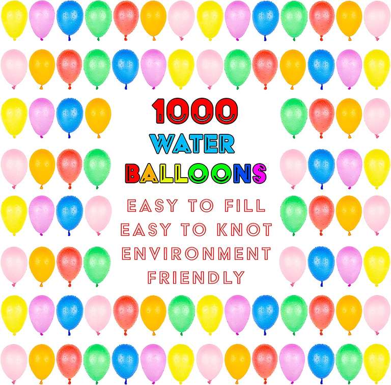 1000 balonów wodnych, bomb wodnych