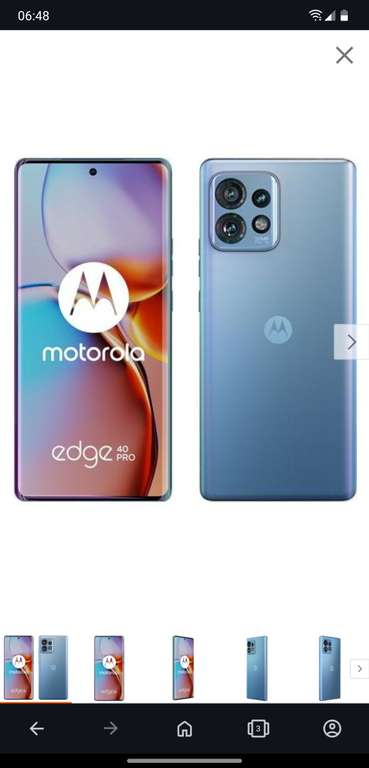 Smartfon Motorola Edge 40 Pro 12 GB/256 GB Angel Falls