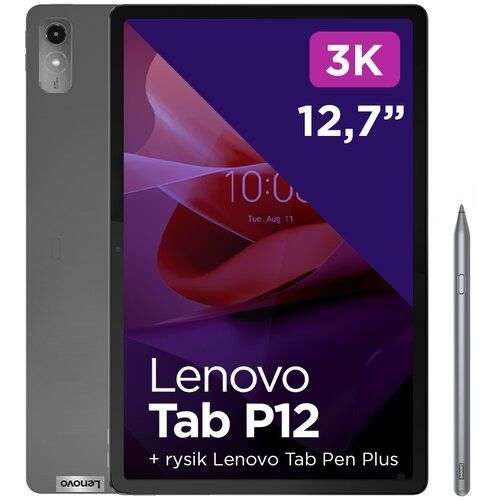 Tablet Lenovo P12 8/128GB 12,7" + rysik