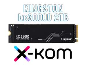 Dysk SSD Kingston KC3000 2TB (PCIe 4.0 NVMe M.2 SSD 2TB)